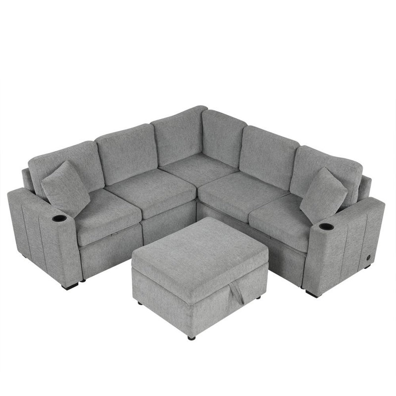 84.7" Sectional Sofa