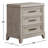 Belmar 3 Drawer Nightstand w/ Stained Drawers