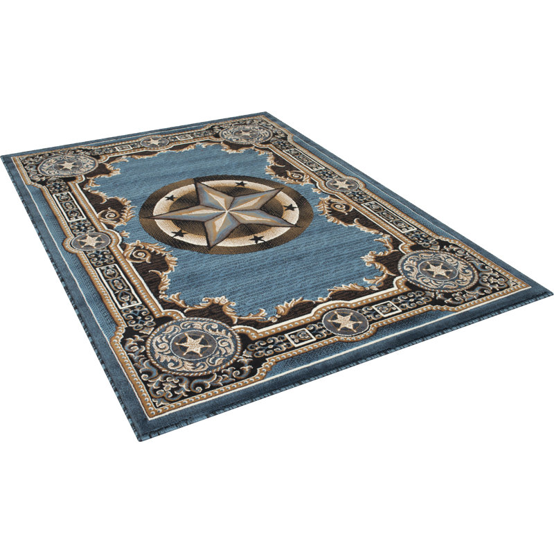 Llanas Oriental Indoor Rug, Rectangle 7'9" x 9'8"