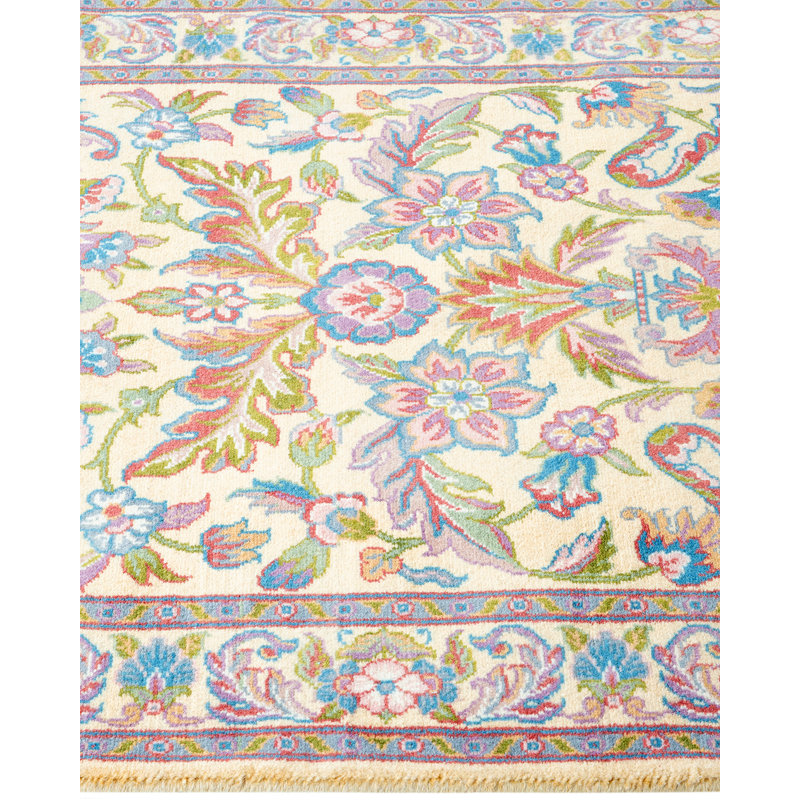 Classic One-of-a-Kind 2'6" X 10' Hand Knotted Area Rug
