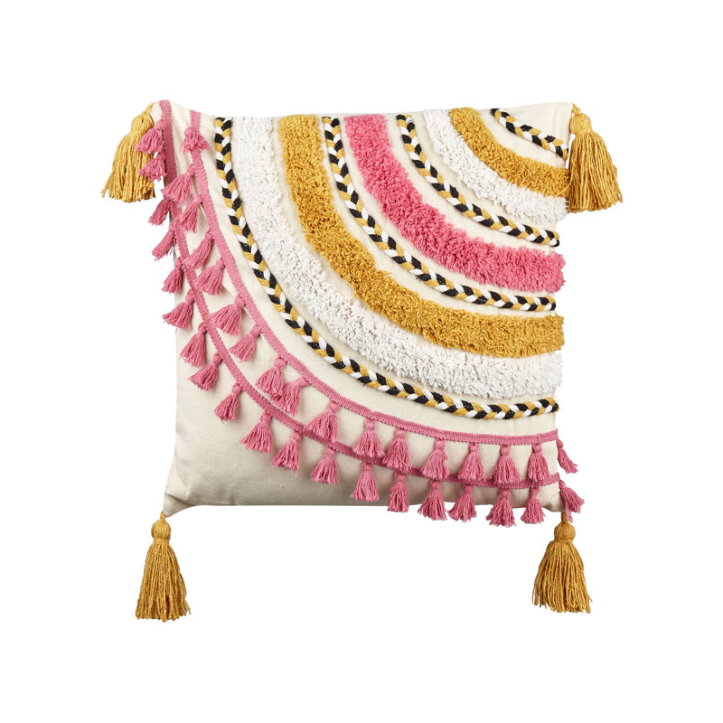 Liesel Geometric Square Throw Cushion