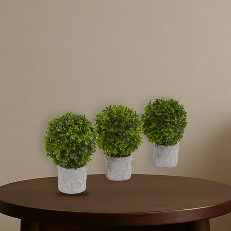 Boxwood Artificial Mini Topiary