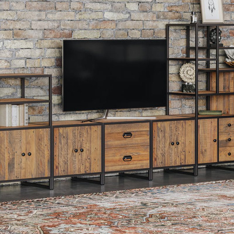 Ooki Reclaimed Wood- Modular Low Chest of Drawers