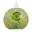 18 cm H Round Glass Pendant Shade ( No Direct Attachment Method ) in Green