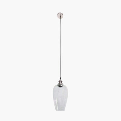 Clio 1 - Light Silver Single Pendant