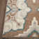 Mountview Geometric Cerulean Blue/Taupe/Ivory Area Rug