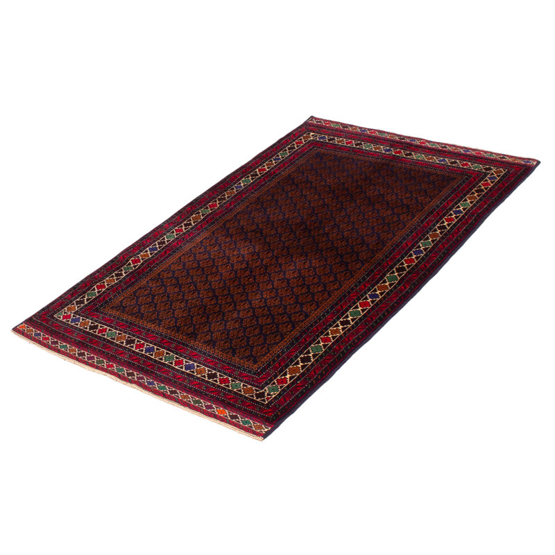 Teimani Navy Rug 3'10" x 6'8"
