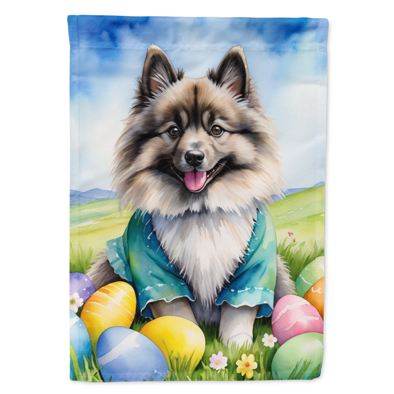 Easter Egg Hunt Double Sided 40'' H x 28'' W Polyester Easter House Flag