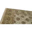 Tapis oriental ivoire / vert clair / brun en laine tissé à la main 9 pi x 12 pi 1 po Rectangle