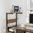 Computer Desk With Power Outlet & Storage Shelves, Study Writing Table With USB Ports Charging Station, PC Desk Workstation For Home Office-534135649