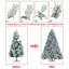 Annilee Unlit Flocked Artificial Christmas Tree-1692302609