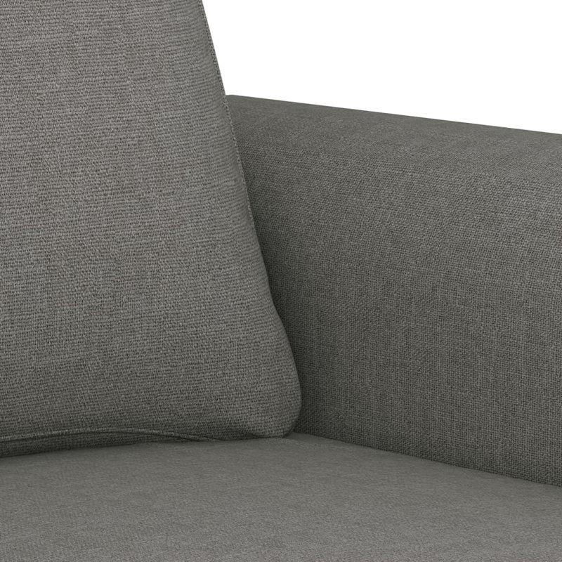 Fauteuil en velours 36,2 po Jitender, Polyester gris foncé