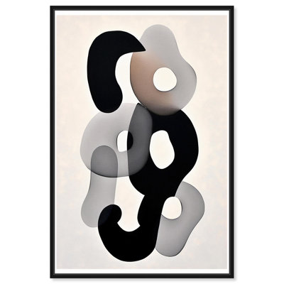 Art mural moderne neutre sur toile, "One bracelet"