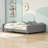 Wood Upholstered Daybed with Cloud-Shaped Backrest-1521390490-1513566559
