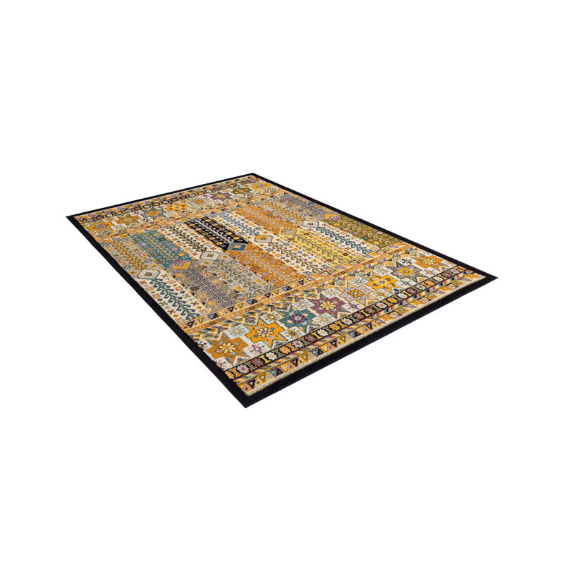 Tapis Brittany Brittany, Brown/Yellow, Rectangle 6 pi 1 po x 9 pi