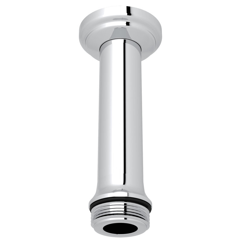 4" Ceiling Mount Shower Arm, Polished Chrome