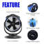 XPOWER 60.5cm Oscillating Floor Fan Fan