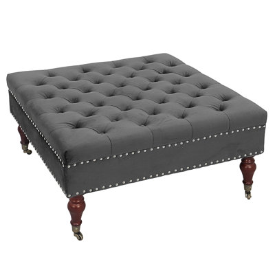 Bhreac Upholstered Ottoman by Alcott Hill