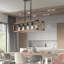 Retro 5- For All Situations - Rust- Material, Adjustable Boom Height, Ceiling Lighting Style Purposes Rust , Fixture