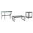 Metal Designs Honeycomb Cocktail Table-24383370
