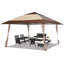 Leotis 4m x 4m Steel Patio Gazebo