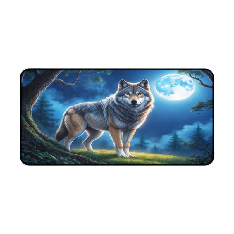 Polyester Desk Pad, 14.4x12.1