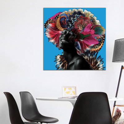 Joy 1 Piece Wrapped Canvas Wall Art