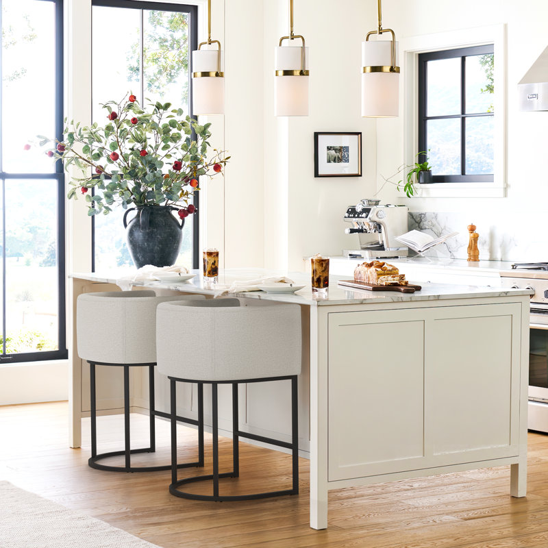 Bechtold Upholstered Counter Stool