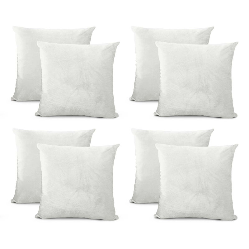 Aldino Square Throw Pillow Insert, Off White