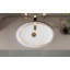 Blue Elephant 533.4mm L x 368.3mm W Rose Gold Oval Sink