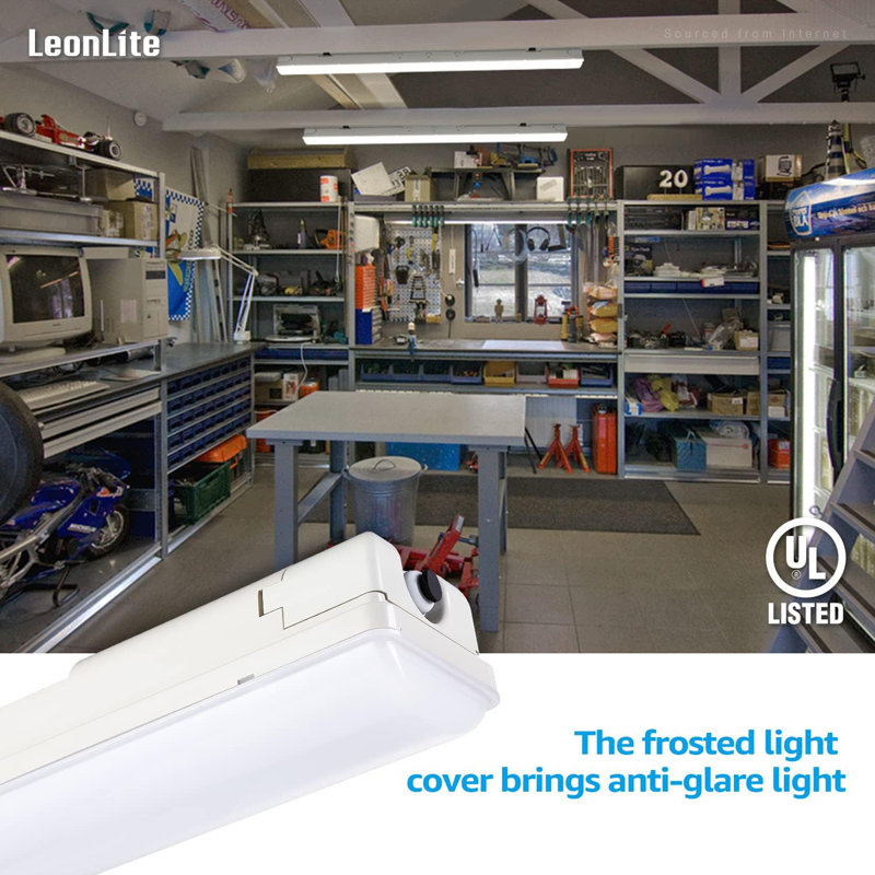 Luminaire 40W à l'épreuve de la vapeur, 4400lm, lumière du jour 5000k
