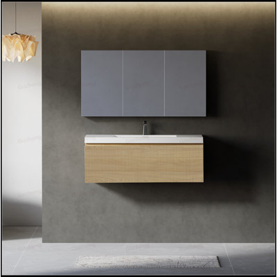Meuble-lavabo flottant de 41 po avec lavabo