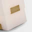 Covet 16" Rechargeable Table Lamp in Alabaster and Antique-Burnished Brass