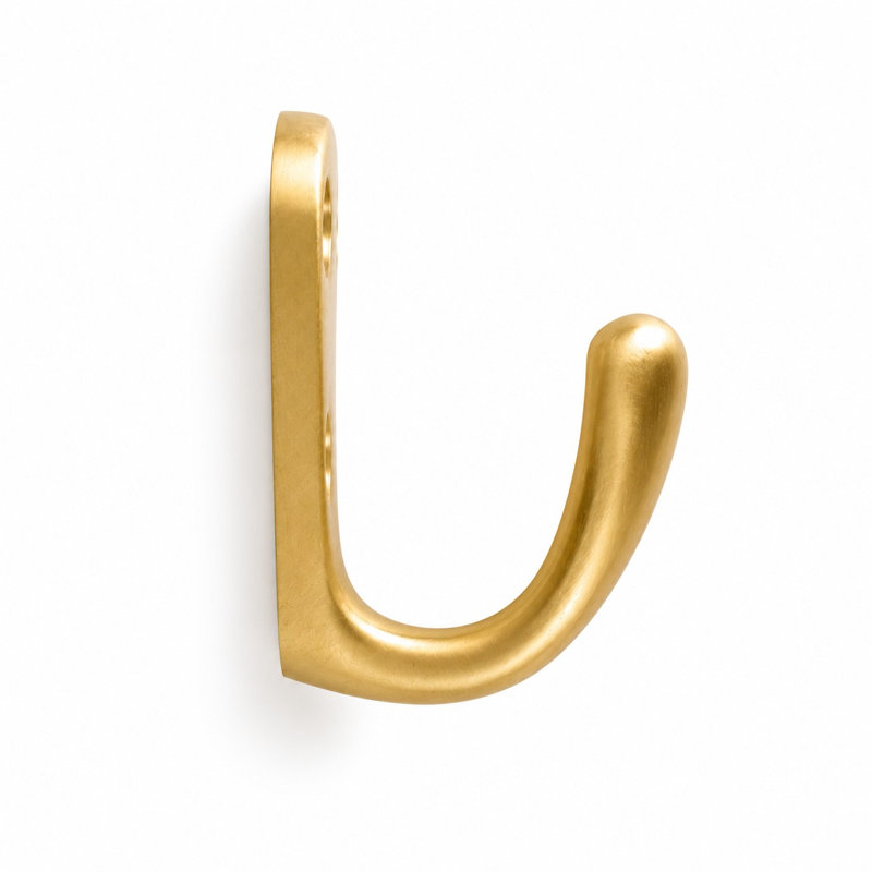 Aria - Sculpted Brass Hook