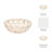 18" Fordie Cream Ceramic Bowl