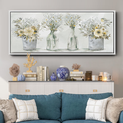 Farmhouse Bouquets - Toile encadrée