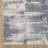 Michalski Textural Distressed Abstract Blue/ Ivory Hand-made Area Rug-1573843621