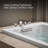 Archer 66" X 32" Drop-In Whirlpool Bath with End Drain and Heater-14674106