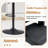 Adjustable Height Bar Stool Faux Leather Upholstered Bar Stool-1036923947