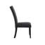 CHAISES NOIR JHOANNA (ENSEMBLE DE 2)