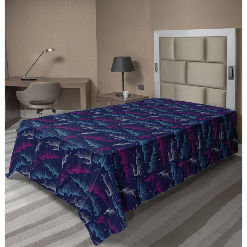 Drap-housse Ambesonne, Drap plat pour lit simple
