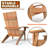 Adirondack Chair With Ottoman-71613261