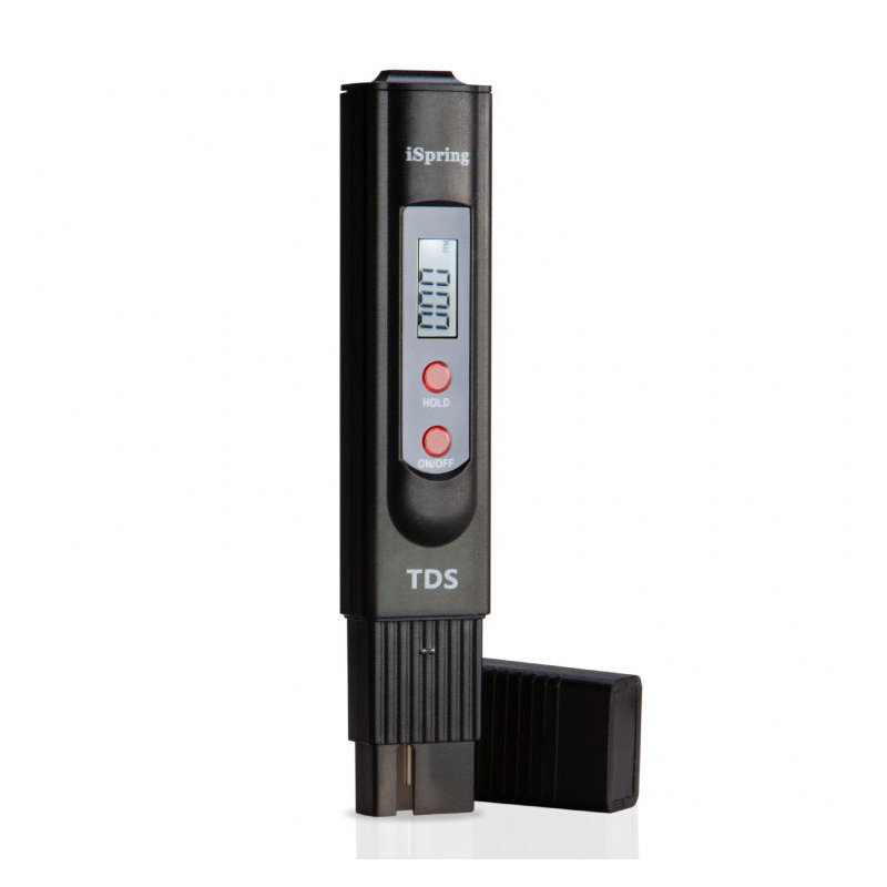 iSpring TDS2 Compteur numérique de contrôle de la qualité de l'eau à 2 boutons avec écran LCD rétroéclairé