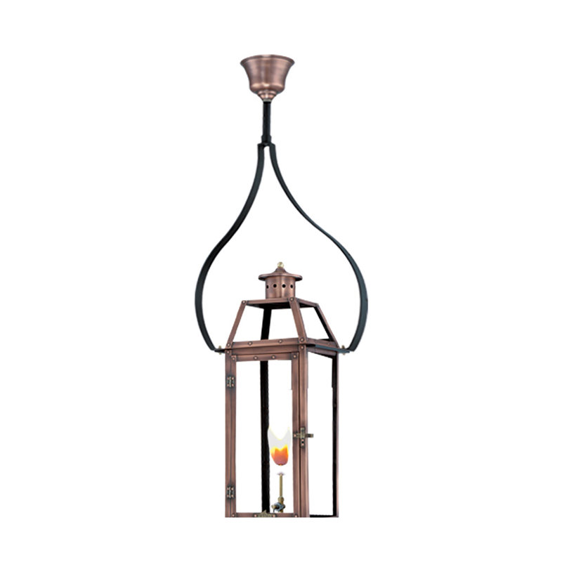 Beinville Outdoor Wall Lantern, 25" H x 10.5" W x 12.5" D