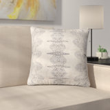  French Linen Eris Square Synthetic Pillow cover and Insert