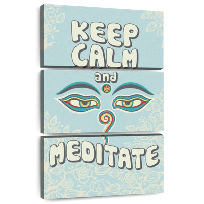 Tergel Keep Calm Meditate