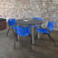 Plateau de table Kee, 4 chaises empilables-1528929530-1562182176-1562182179
