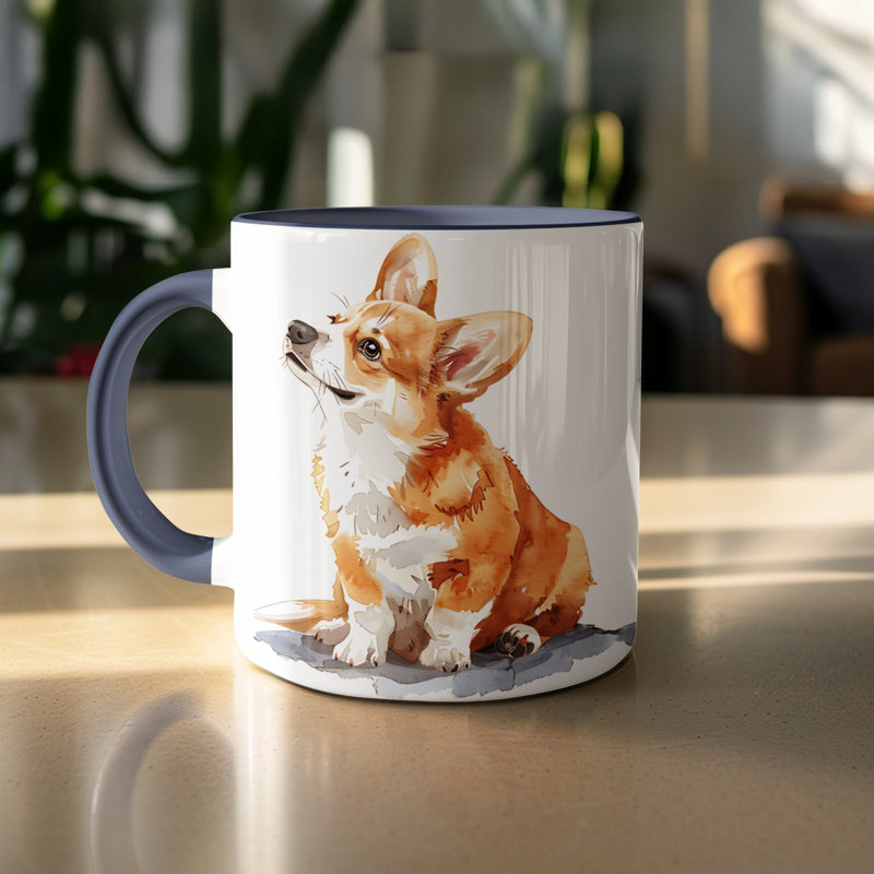 Mug, 3, Navy