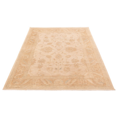 Chobi Finest Ivory Rug 6'11" x 9'2"