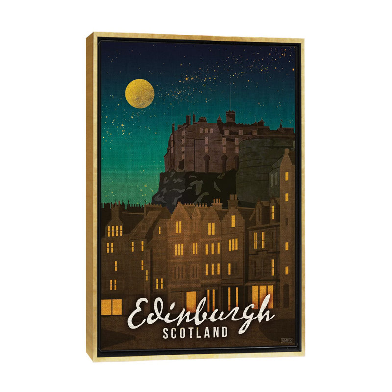 «Écosse-Édimbourg» par Missy Ames - impression d'art graphique, null, null, null